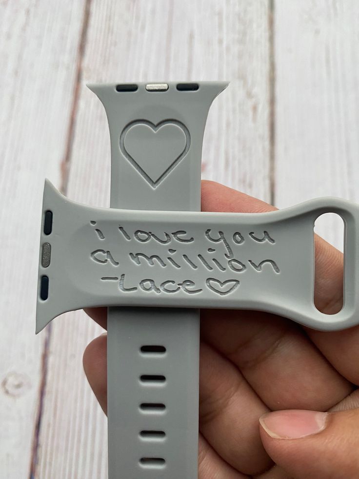 Custom Laser Engraved Watch Band The Crafty G Design Co